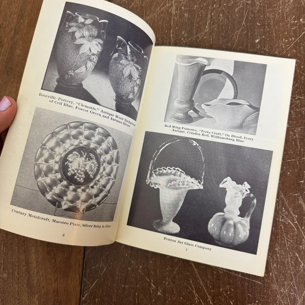 The Forties Revisited‎ 1968 Guide for Glass maker & pattern identification Book
